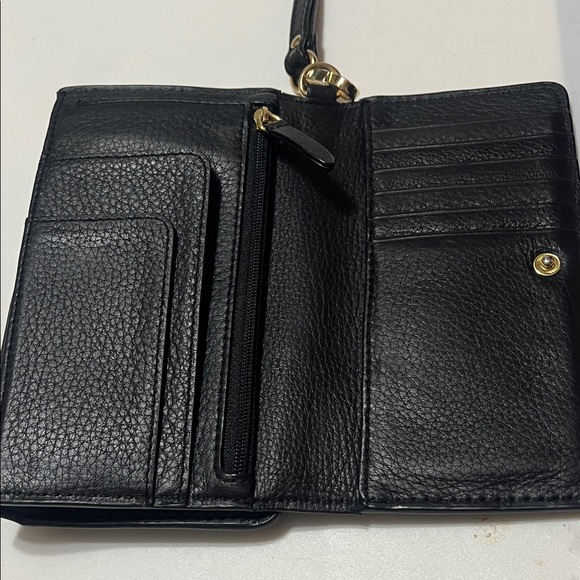 Michael Kors Black and Gold Wristlet - Picture 7 of 10